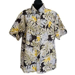 Ono Liberty House Vintage Size Large L Mens Aloha Hawaiian Shirt Button Collar
